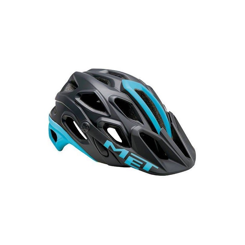 Compra Casco Met Lupo Negro y Azul: Seguridad y Estilo