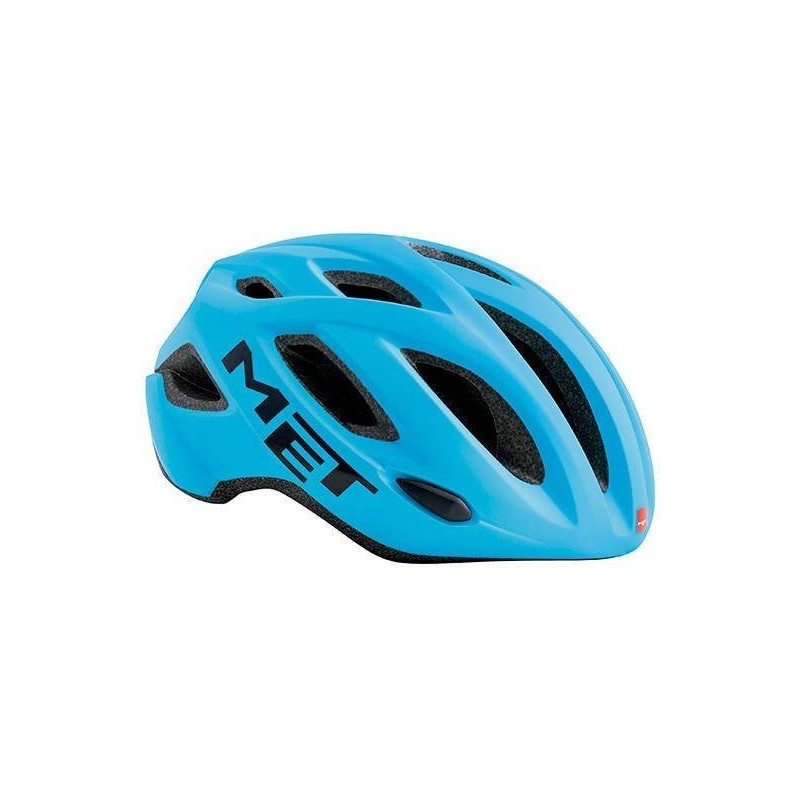 Casco Met Idolo Cyan: Ligero y Seguro - ¡Compra Ahora!