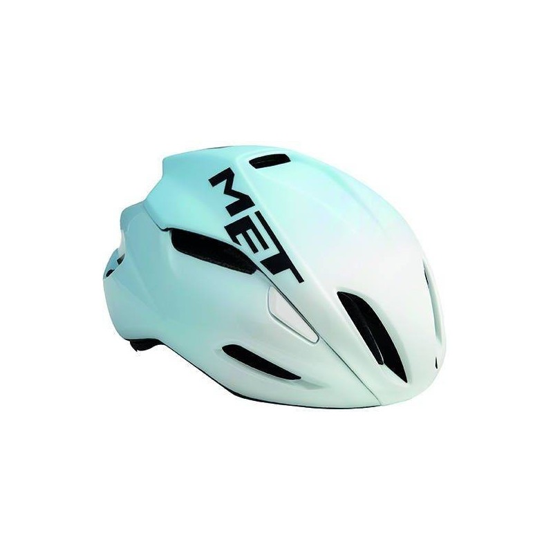 Casco Met Manta Blanco y Azul: ¡Seguridad y Estilo! Compra Ahora