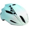 Casco Met Manta Blanco y Azul: ¡Seguridad y Estilo! Compra Ahora