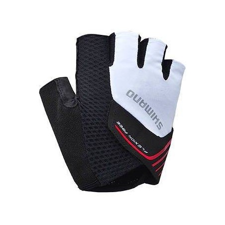 Guantes de Ciclismo Cortos Shimano Escape Blancos - ¡Compra Ya!