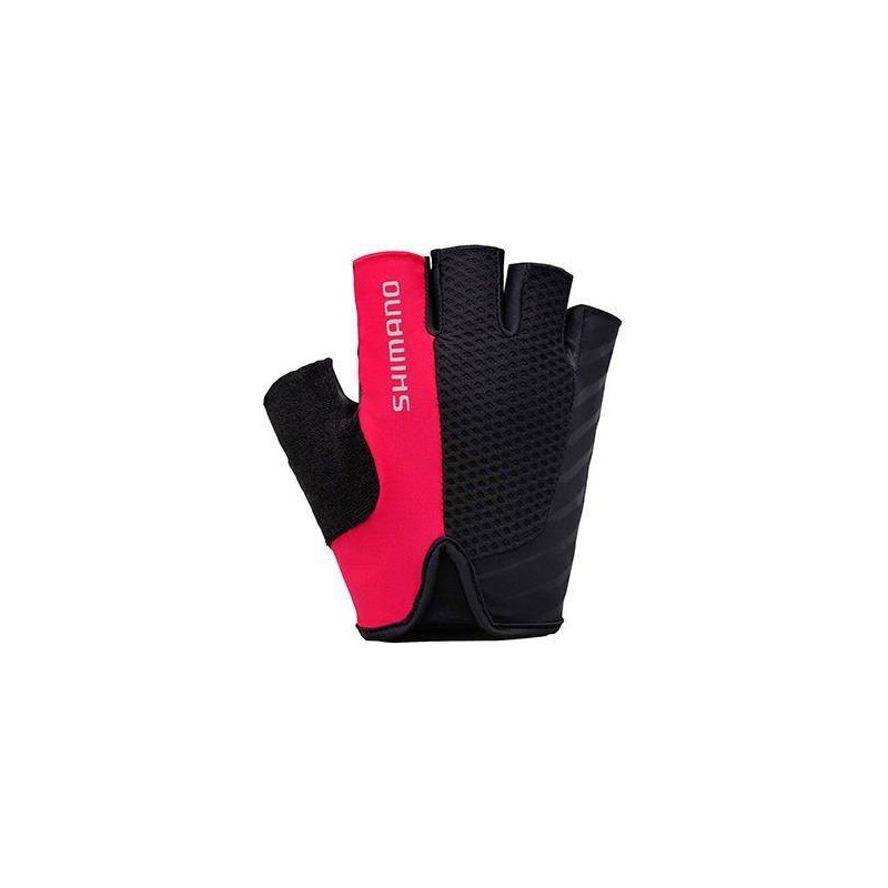 Guantes de Ciclismo Shimano Touring Rojos - Comodidad y Estilo ¡Compra Ahora!