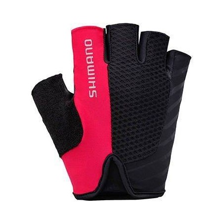 Guantes de Ciclismo Shimano Touring Rojos - Comodidad y Estilo ¡Compra Ahora!