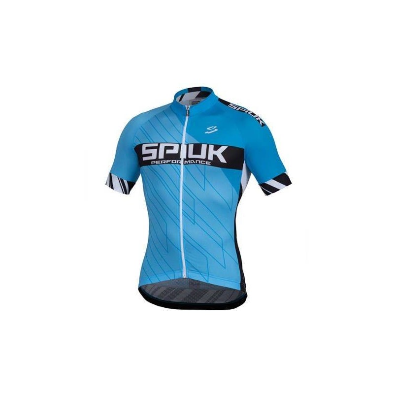 Maillot Ciclista Spiuk Performance Azul: ¡Rinde al Máximo!