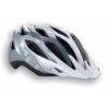 Compra Casco Met Crossover Blanco y Plata: Estilo y Seguridad
