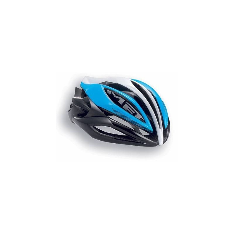 Casco Met Sine Thesis Azul y Blanco: Seguridad y Estilo ¡Compra Ya!