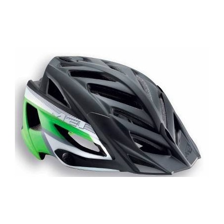 Compra Casco Met Terra Negro y Verde: Estilo y Seguridad