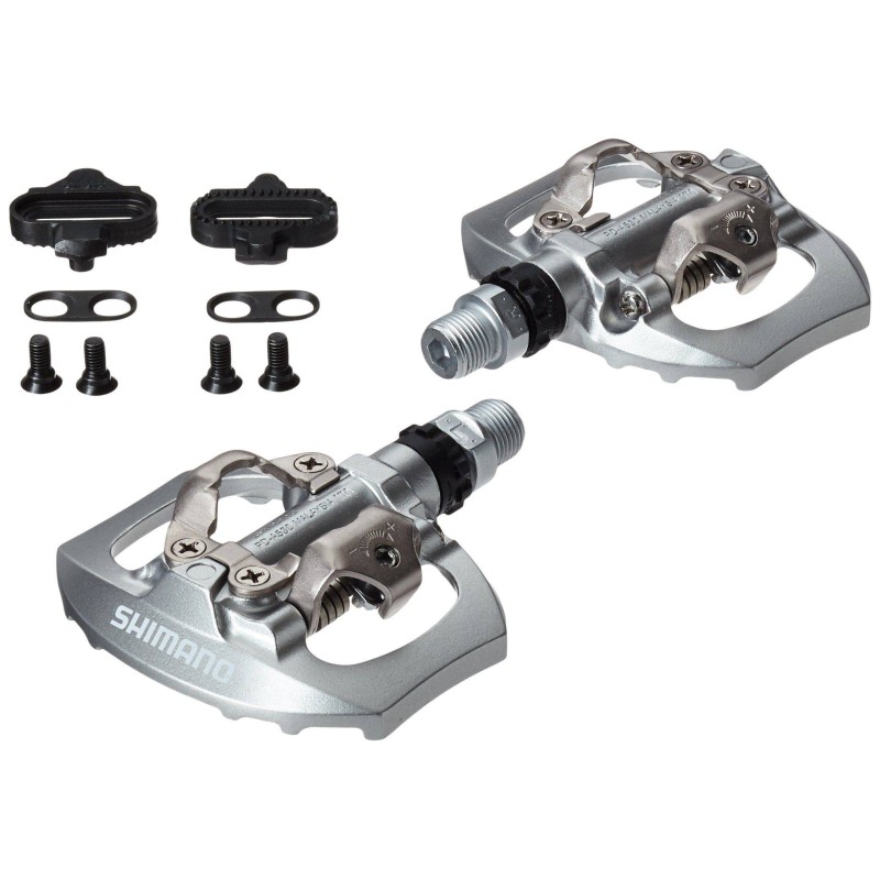 Compra Pedales Shimano PD A530 Plata: Versatilidad y Estilo