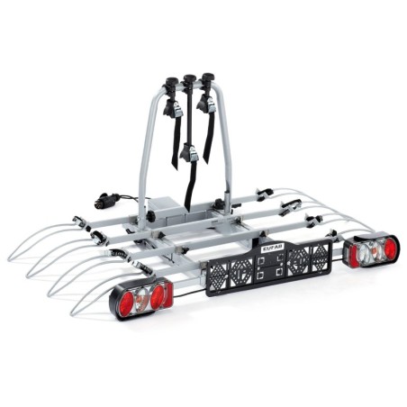 Portabicicletas Eufab 11514 Luke: ¡Aprovecha 4 bicicletas!