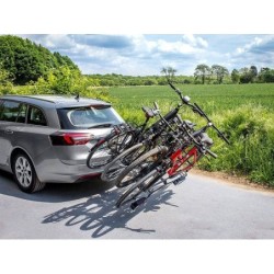 Portabicicletas Eufab 11514 Luke: ¡Aprovecha 4 bicicletas!