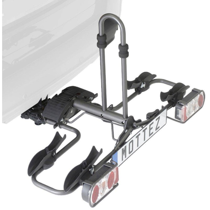 Portabicicletas Mottez 2 Bicicletas: ¡Viaja Fácil y Seguro!