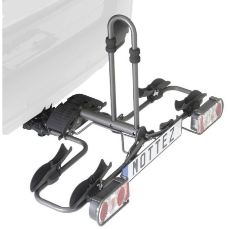 Portabicicletas Mottez 2 Bicicletas: ¡Viaja Fácil y Seguro!