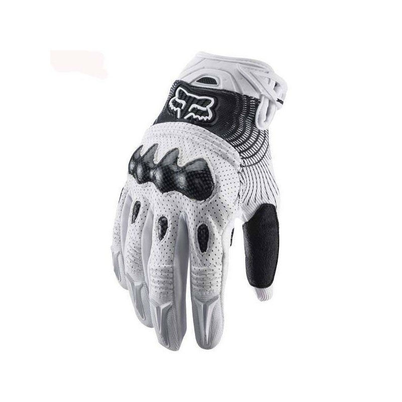 Guantes Ciclismo FOX Blancos: Comodidad y Estilo, ¡Compra Ya!