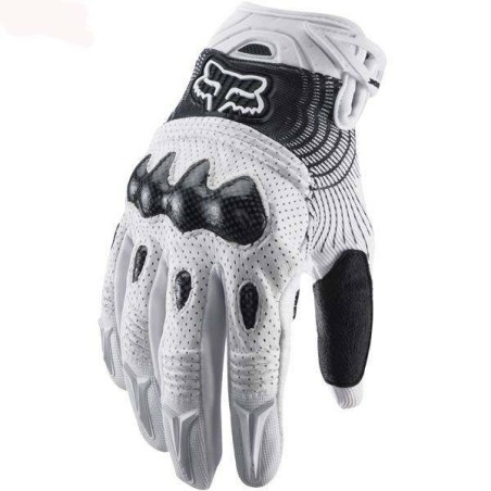 Guantes Ciclismo FOX Blancos: Comodidad y Estilo, ¡Compra Ya!
