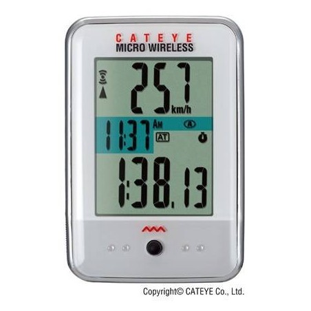 CuentaKilómetros Cateye MC-200: Sin Hilos y Preciso  ¡Compra Ya!