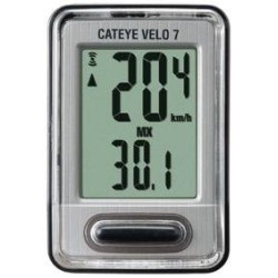 CuentaKilómetros Cateye VELO 7 Negro: Precisión y Estilo - ¡Compra Ya!