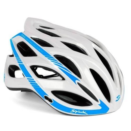 Compra Casco Spiuk Keilan Blanco y Azul - Seguridad y Estilo
