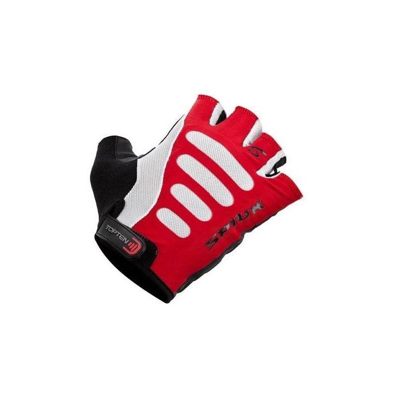 Compra Guantes Spiuk Top Ten Road Rojos: Comodidad y Estilo