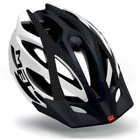 Compra Casco Met Kaos Ultimate Blanco y Negro - Ligereza y Estilo