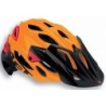 Compra Casco Met Parabellum Naranja y Rojo: Estilo y Seguridad