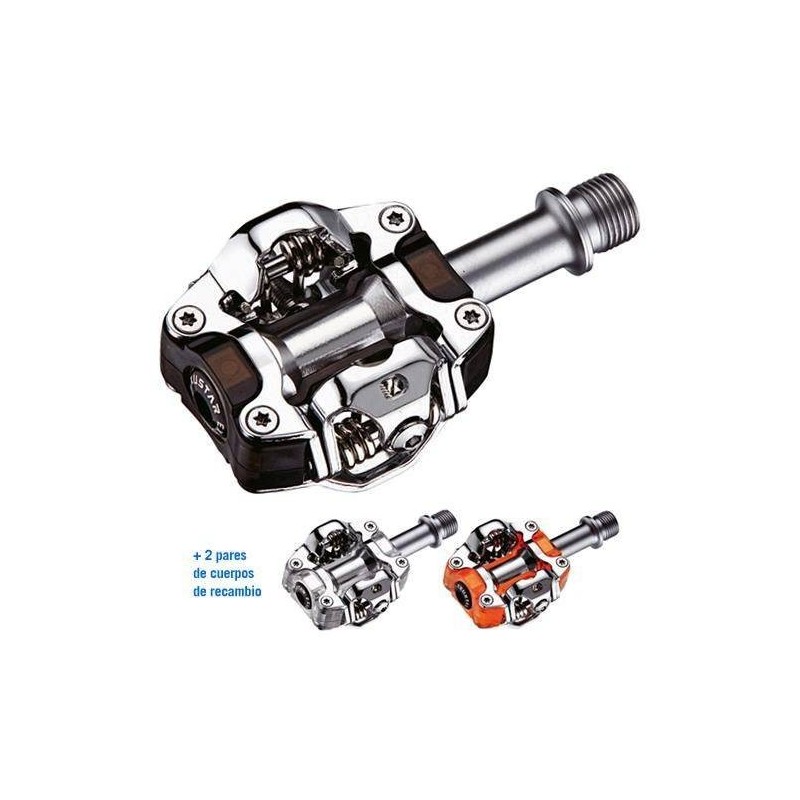 Pedales Exustar MTB EPM212: Durabilidad y Agarre - ¡Compra Ya!