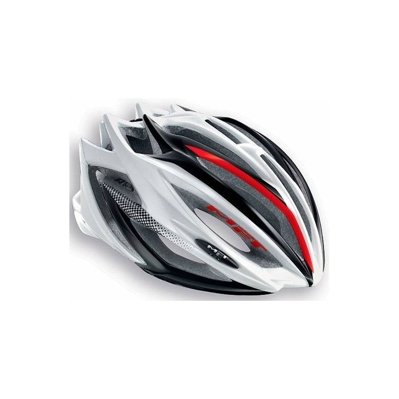 Compra Casco Met Estro: Estilo y Seguridad en Rojo, Negro y Blanco