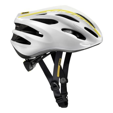 Compra Casco Mavic Aksium Blanco Amarillo - Ligero y Seguro