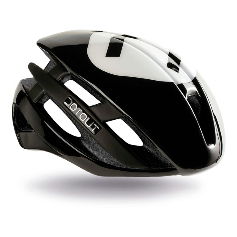 Compra Casco Dotout Kabrio HT Negro Blanco: Ligero y Seguro