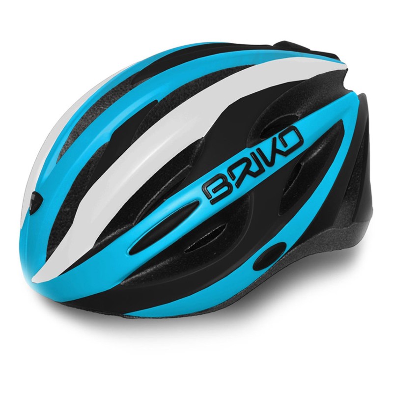 Casco Briko Shire Azul Blanco: Estilo y Seguridad ¡Compra Ya!