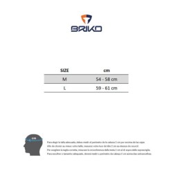 Casco Briko Shire Azul Blanco: Estilo y Seguridad ¡Compra Ya!