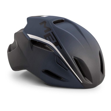 Casco MET Manta Azul Mate: Ligero y Seguro, ¡Compra Ya!