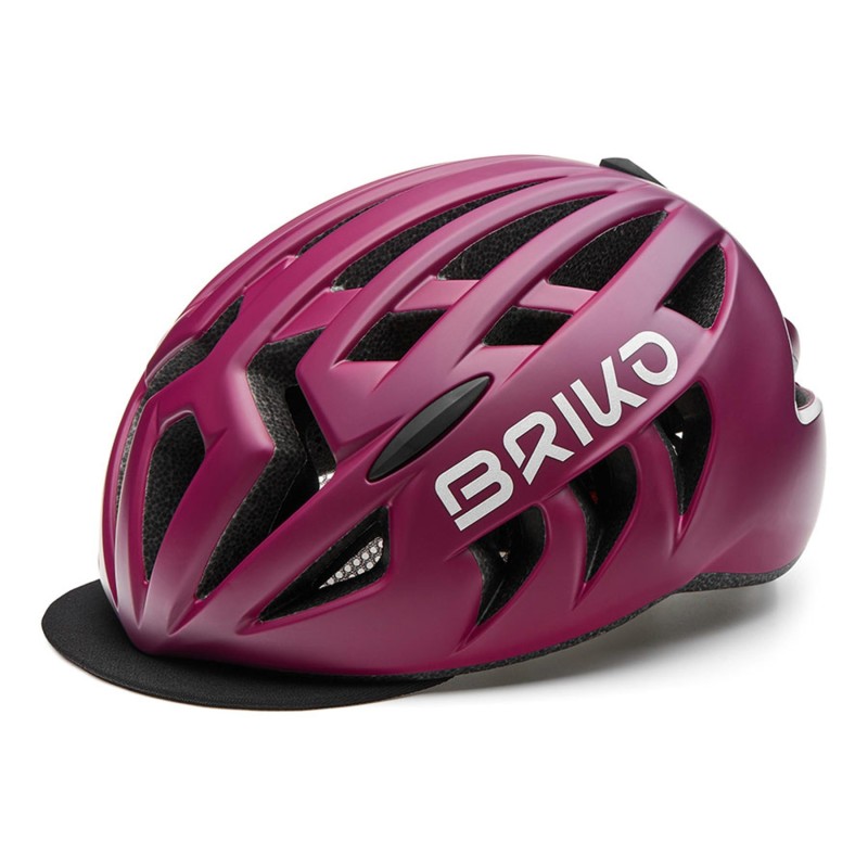Compra Casco Briko Aries City Violeta Mate - Estilo y Seguridad