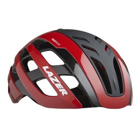 Casco Lazer Century Rojo Negro: Ligero y Seguro - ¡Compra Ya!