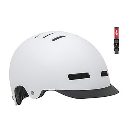 Casco Lazer Next+ Blanco Mate: Seguridad y Estilo  ¡Compra Ahora!