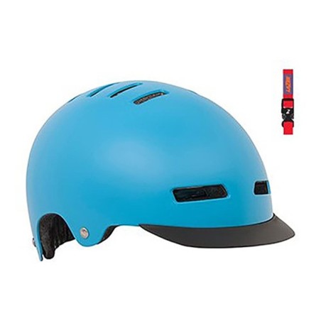 Casco Lazer Next+ Azul Mate: Ligero y Seguro - ¡Compra Ahora!