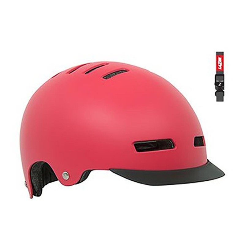 Casco Lazer Next+ Rojo Mate: Ligero y Seguro, ¡Compra Ahora!