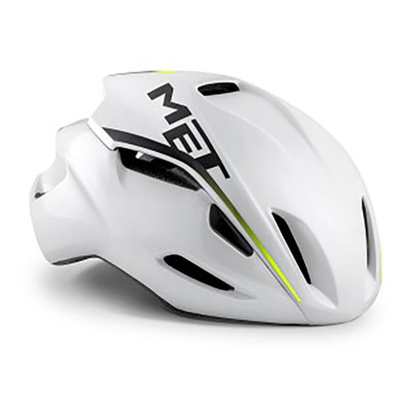 Casco MET Manta Blanco Brillo: Seguridad y Estilo ¡Compra Ya!