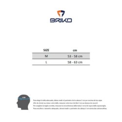 Casco Briko Gass 2.0 Negro: Ligero y Seguro - ¡Compra Ahora!