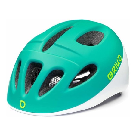 Casco Briko Fury Infantil: Seguridad y Estilo en Turquesa - ¡Compra Ahora!
