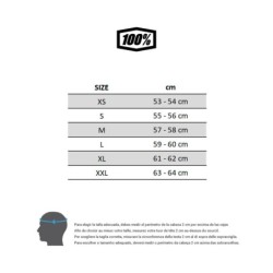 Casco 100% Trajecta Negro Azul Blanco - Seguridad y Estilo ¡Compra Ya!