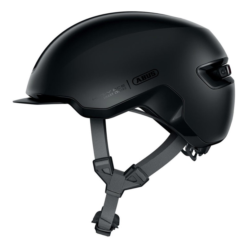 Casco Abus Hud-Y Ace Negro: Seguridad y Estilo - ¡Compra Ya!