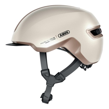 Casco Abus Hud-Y Ace Oro: Seguridad y Estilo. ¡Compra Ya!