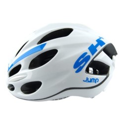 Casco SH+ Shake Jump Blanco Azul: Seguridad y Estilo - ¡Compra Ya!