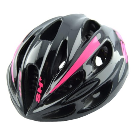 Casco SH+ Shake Jump Negro Rosa: Seguridad y Estilo ¡Compra Ya!