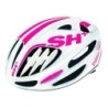Casco SH+ Shake Jump Blanco Rosa: Seguridad y Estilo ¡Compra Ya!