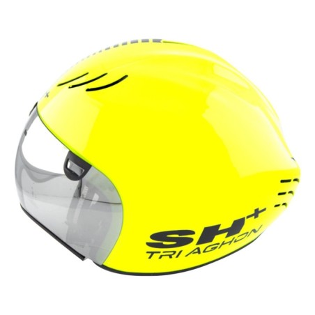 Casco SH+ TriAghon Amarillo Brillante: Seguridad y Estilo - ¡Compra Ya!
