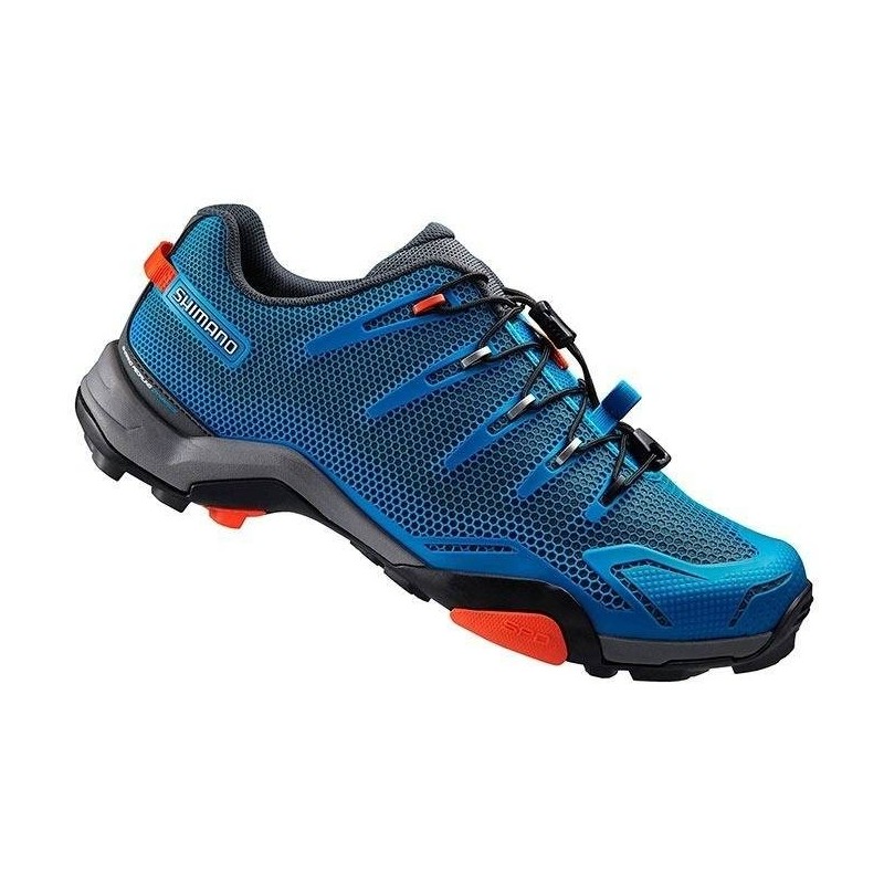 Compra Zapatillas Shimano MT44 Azul + Calas: ¡Comodidad y Estilo!