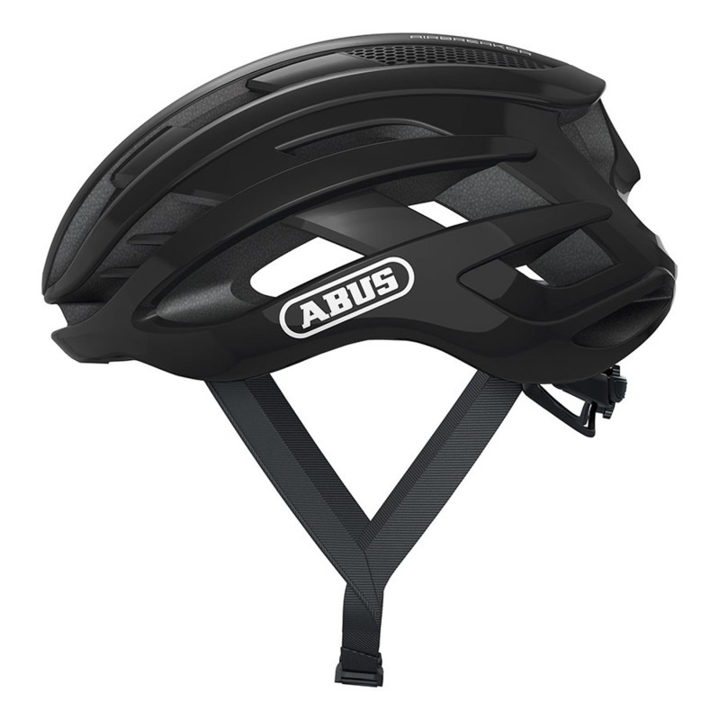 Casco Abus AirBreaker Negro Oscuro: Ligero y Seguro, ¡Compra Ya!