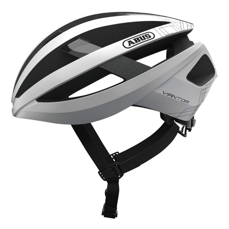 Casco Abus Viantor Blanco: Ligero y Seguro - ¡Compra Ahora!