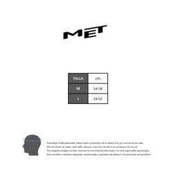 Compra Casco MET Parabellum HES Cian Negro - Ligero y Seguro